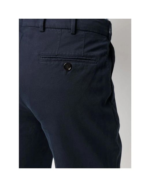Brunello Cucinelli Blue Slim-Fit Trousers for men
