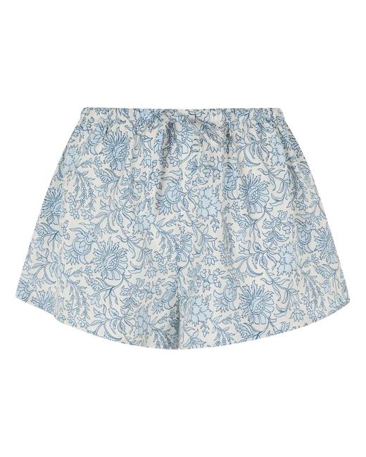 Mc2 Saint Barth Blue Short Shorts