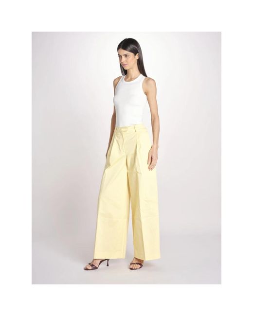 Thelatest Metallic Wide Trousers