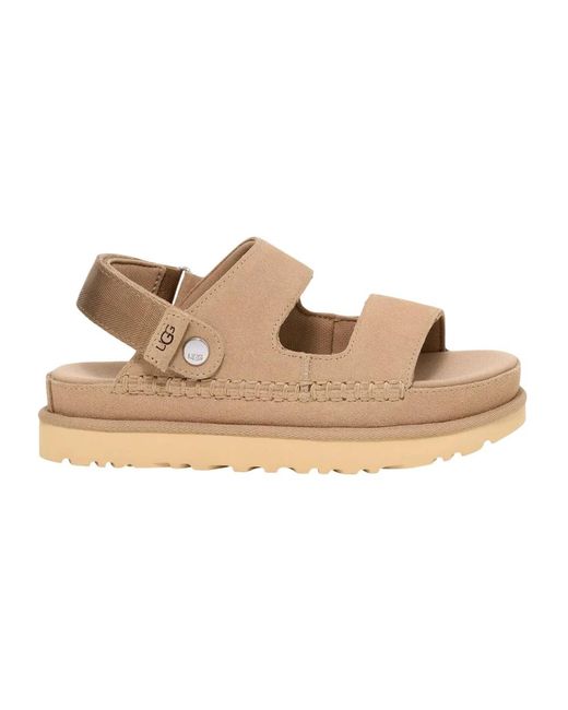 Flat Sandals di Ugg in Natural