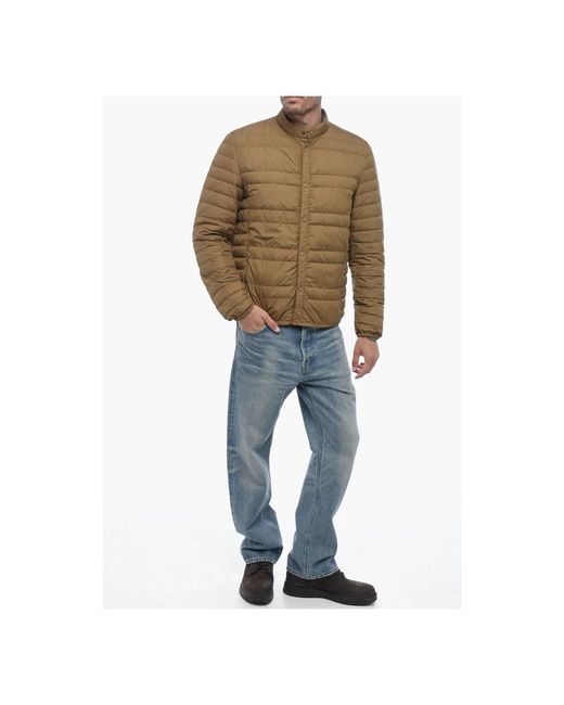 Woolrich Brown Down Jackets for men