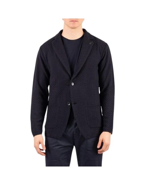 Paoloni Giacca in het Blue voor heren