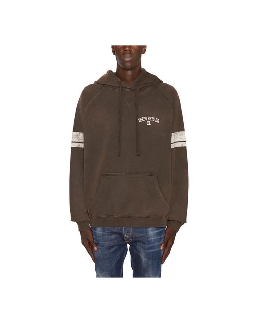 Sweatshirts & hoodies > hoodies Guess pour homme en coloris Brown