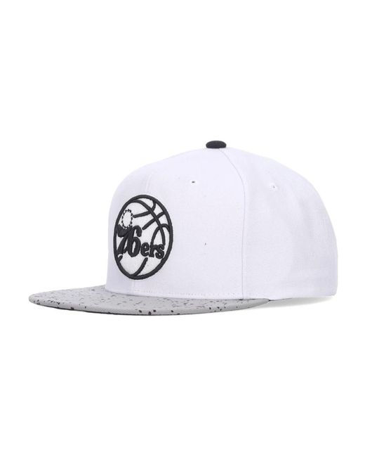 Mitchell & Ness Caps in het White