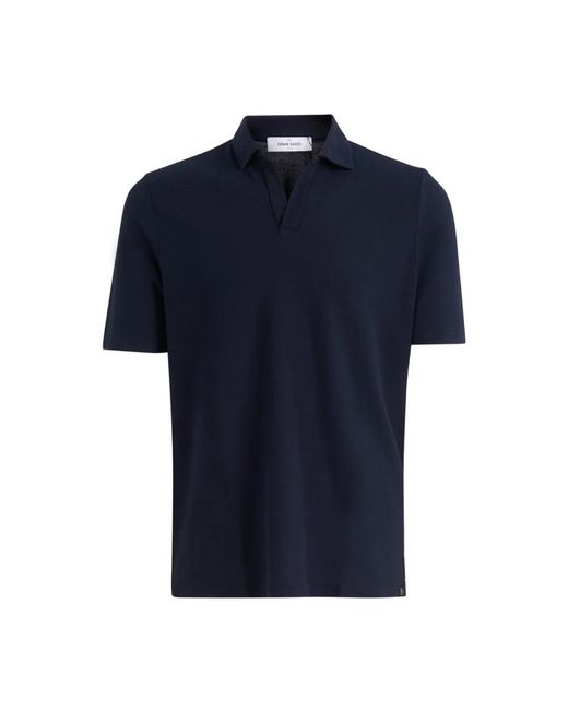 Gran Sasso Polo in het Blue voor heren