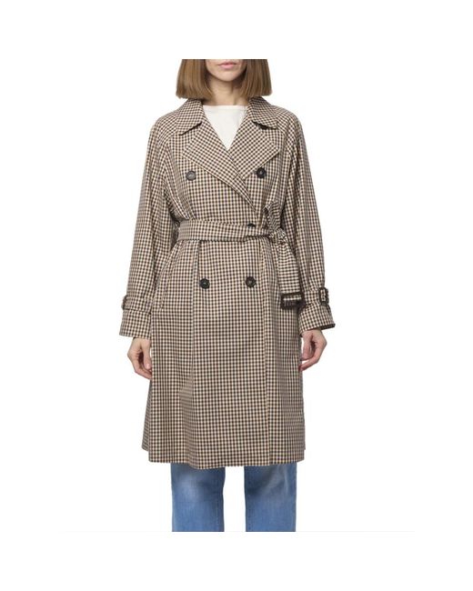 Max Mara Trench Mtcfate in het Natural