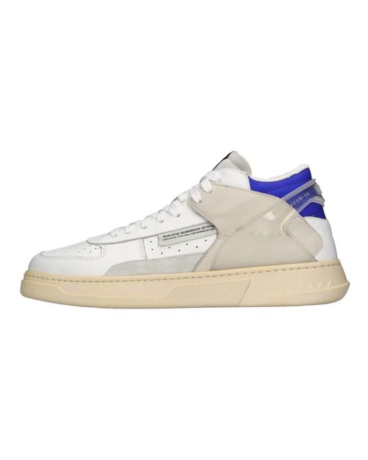 RUN OF White Sneakers for men