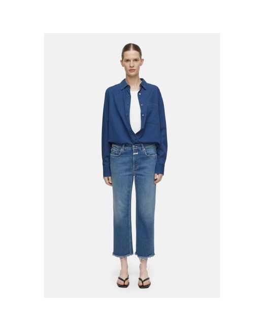 Closed Blue Cropped Jeans