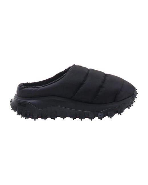 Moncler Black Slippers for men