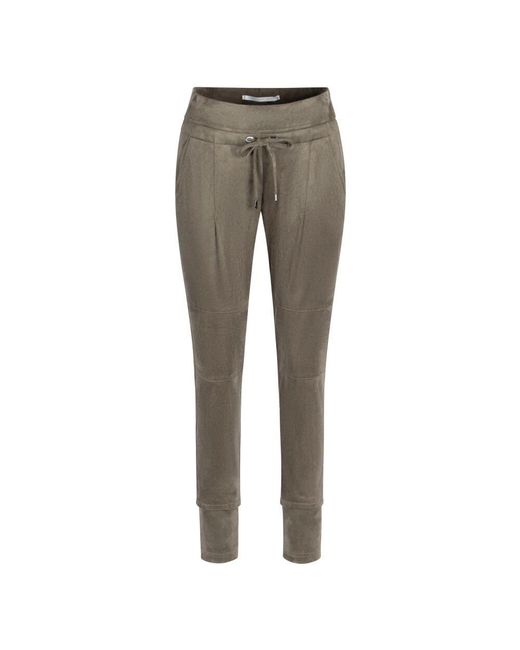 RAFFAELLO ROSSI Gray Edler Joggingstyle Mit Raffinierten Details