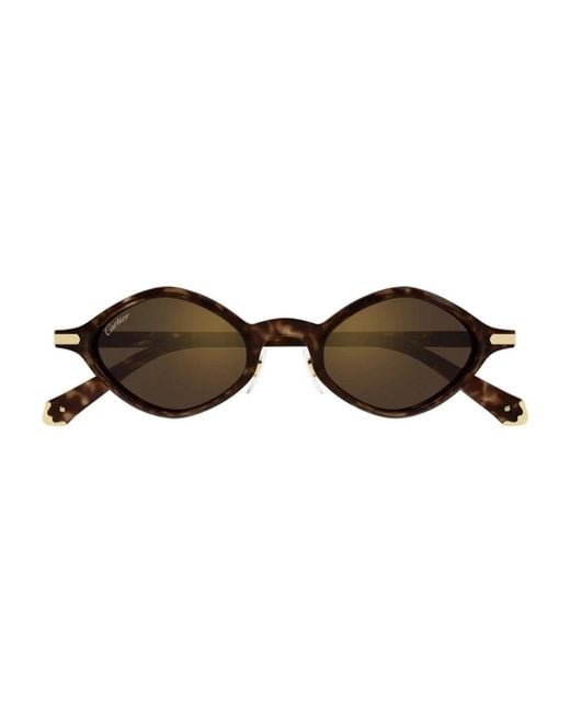 Cartier Brown Sunglasses