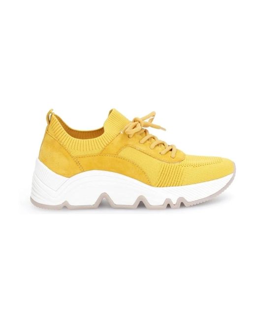 Shoes > sneakers Gabor en coloris Yellow