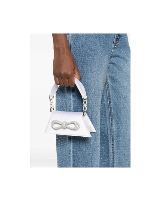 Mach & Mach White Handbags