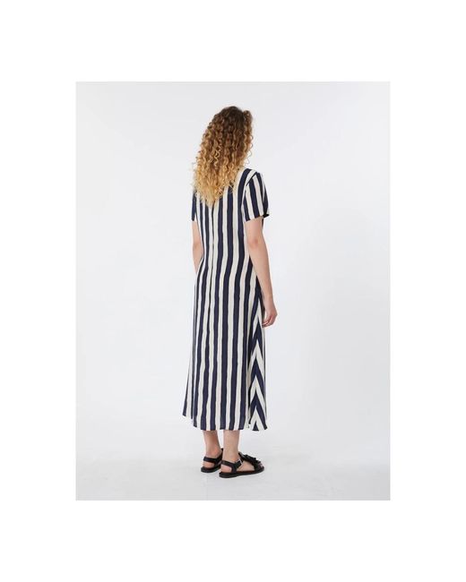 Weekend by Maxmara Blue Midi Dresses