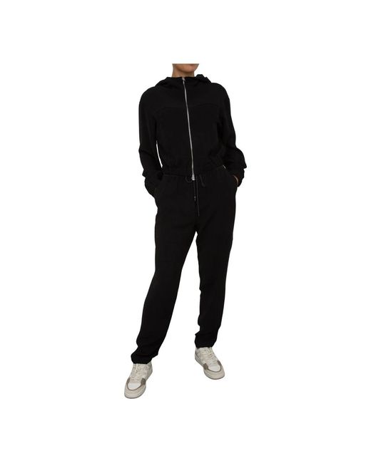 Marella Hoodies & Sweatvesten ,Zwart ,Polyester Stijlvolle Zwarte Jas Voor Vrouwen in het Black