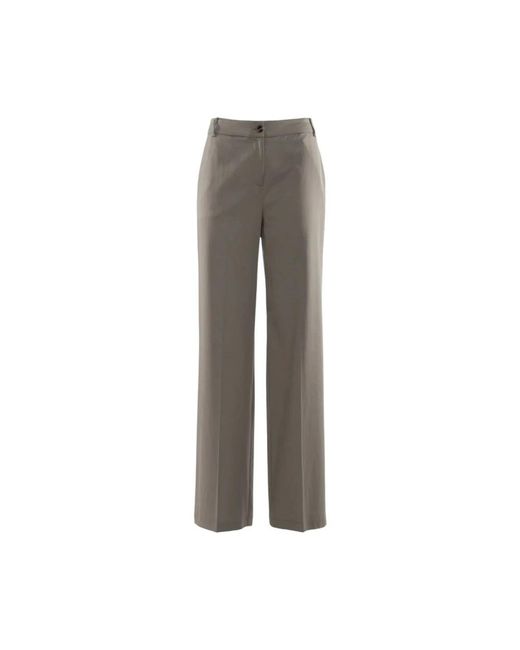 Nenette Gray Wide Trousers
