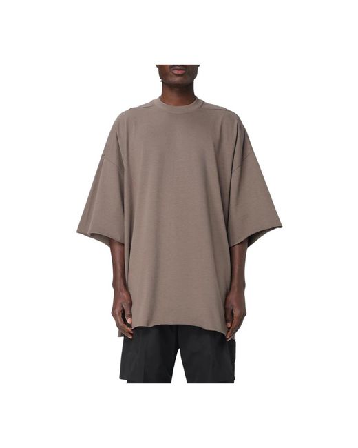 Rick Owens Brown Oversized Tops for men