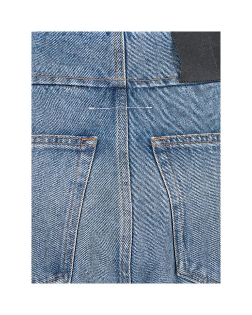 Jeans > loose-fit jeans MM6 by Maison Martin Margiela en coloris Blue