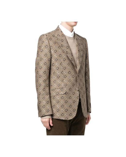 Gucci Brown Blazers for men