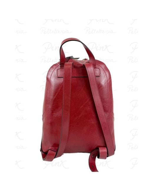 The Bridge Red Backpacks