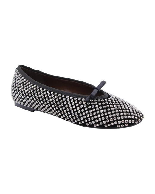 Lola Cruz Black Ballerinas