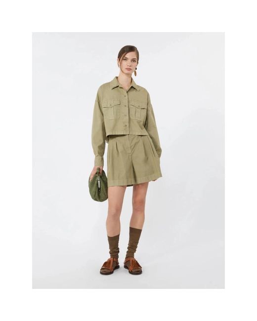 Weekend by Maxmara Green Shirts