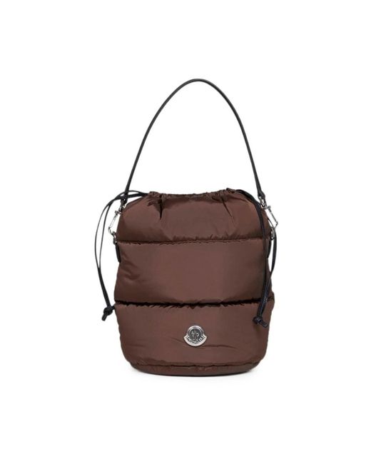 Moncler Brown Bucket Bags