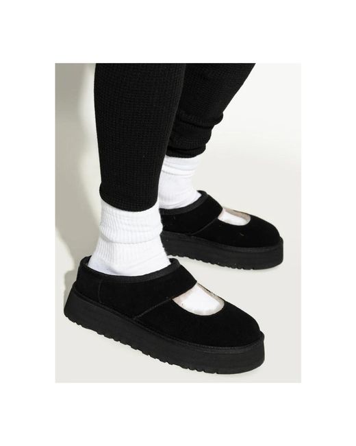Ugg Black Bea Mary Jane