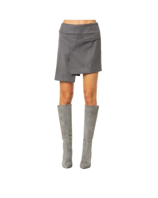Short Skirts Jijil de color Gray