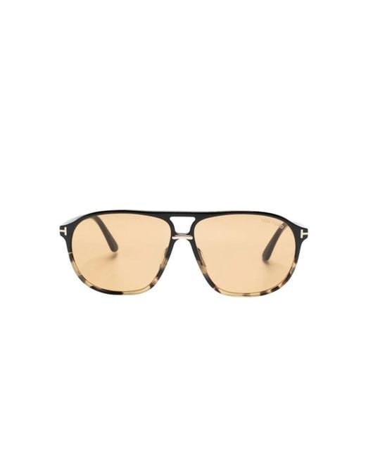 Tom Ford Metallic Sunglasses for men