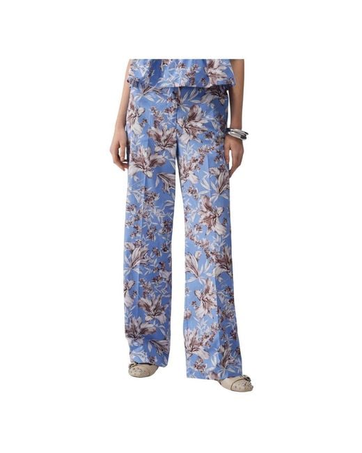 Liu Jo Blue Wide Trousers