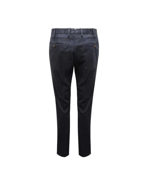 PT01 Blue Slim-Fit Trousers for men