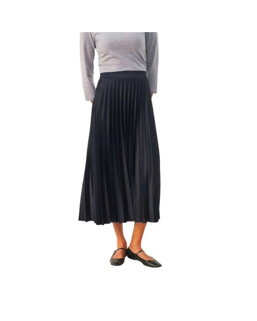 Midi Skirts Part Two de color Blue