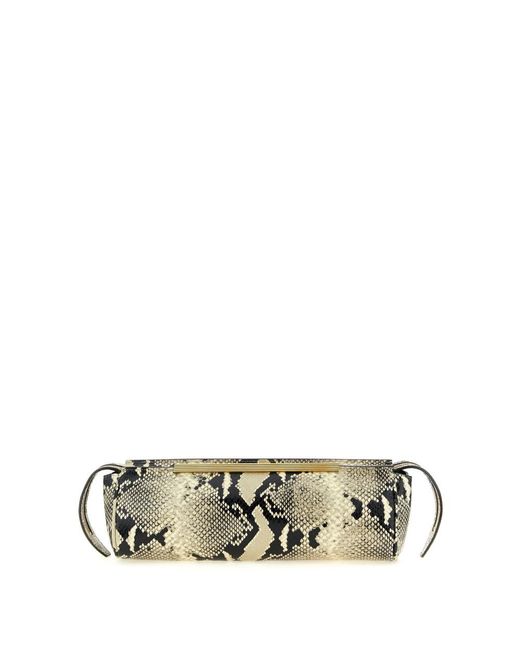 Khaite Metallic Clutches
