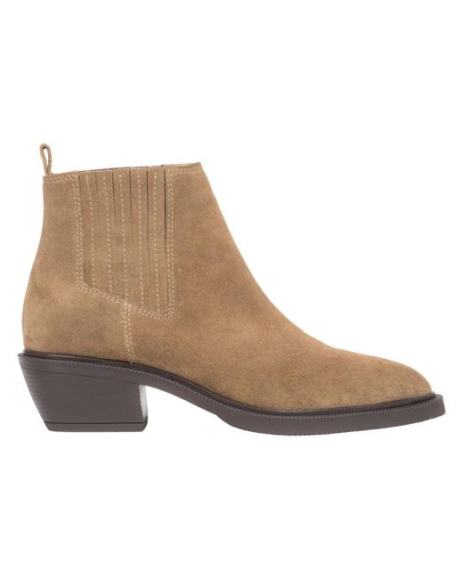 ESTRO Brown Cowboy & Biker Boots