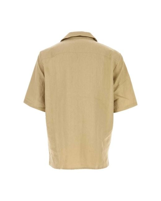 LeKasha Natural Short Sleeve Shirts for men