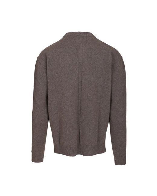 Rick Owens Gray Cashmere Knitwear for men