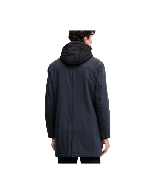 Winter Jackets Trussardi de hombre de color Blue