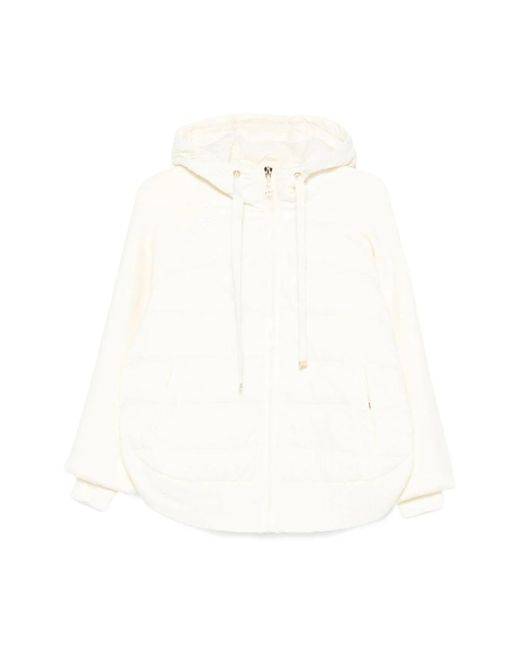 Twinset White Winter Jackets