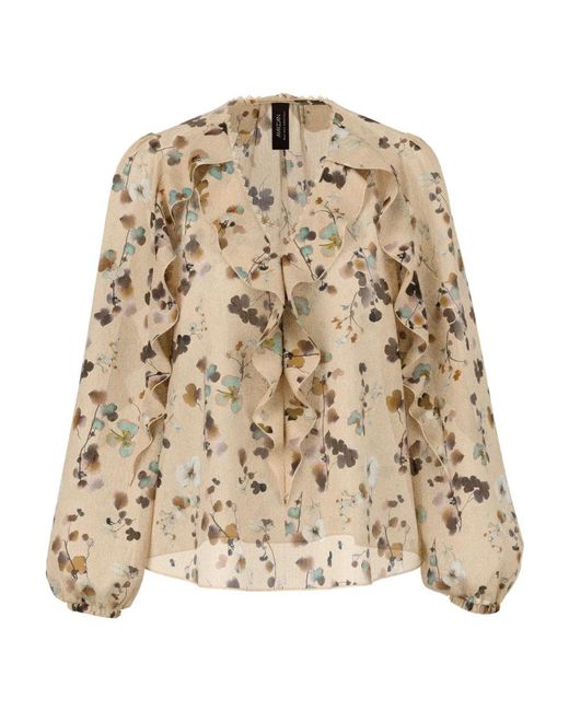 Blouses Marc Cain en coloris Natural