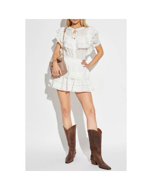 Summer Dresses LoveShackFancy de color White