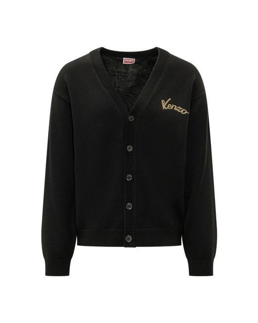 Cardigans KENZO de hombre de color Black