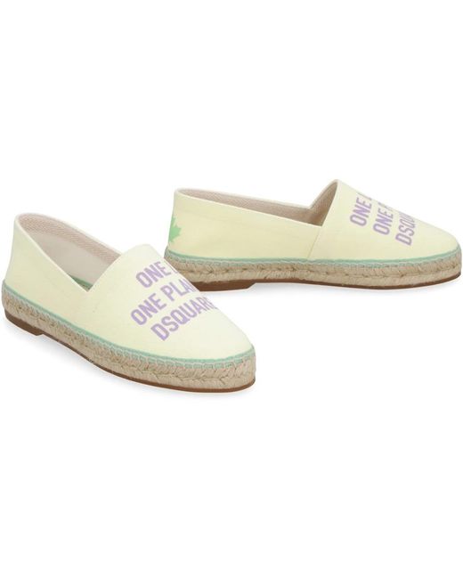 DSquared² White Espadrilles