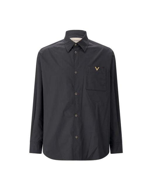 Valentino Blue Light Jackets for men