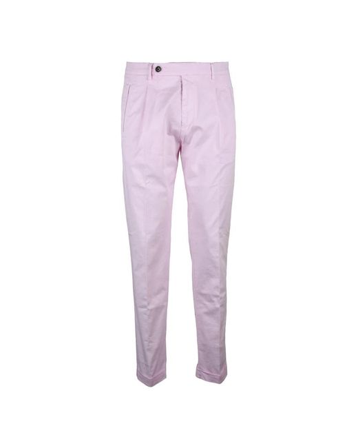 BERWICK  1707 Purple Chinos for men