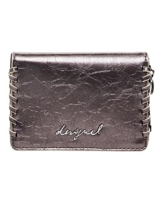 Wallets & Cardholders Desigual de color Metallic