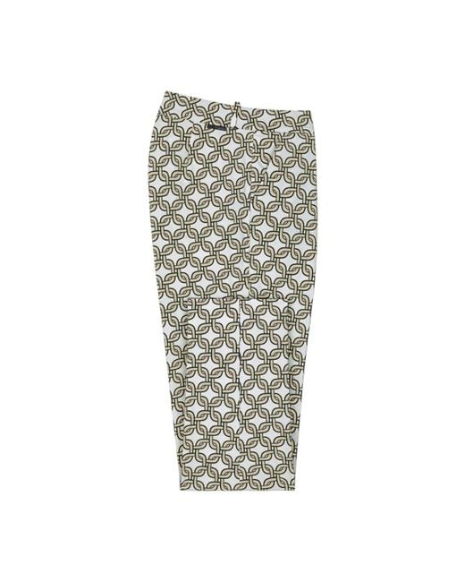 Rrd Gray Cropped Trousers