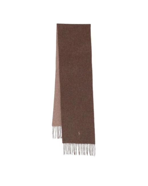 Ralph Lauren Brown Winter Scarves