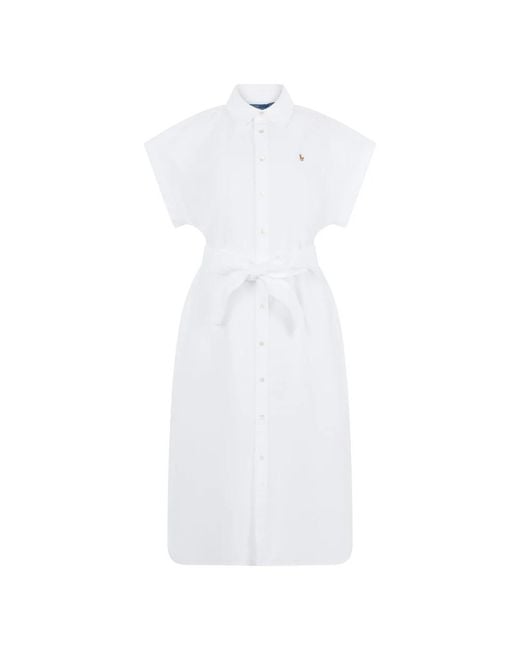Polo Ralph Lauren White Shirt Dresses