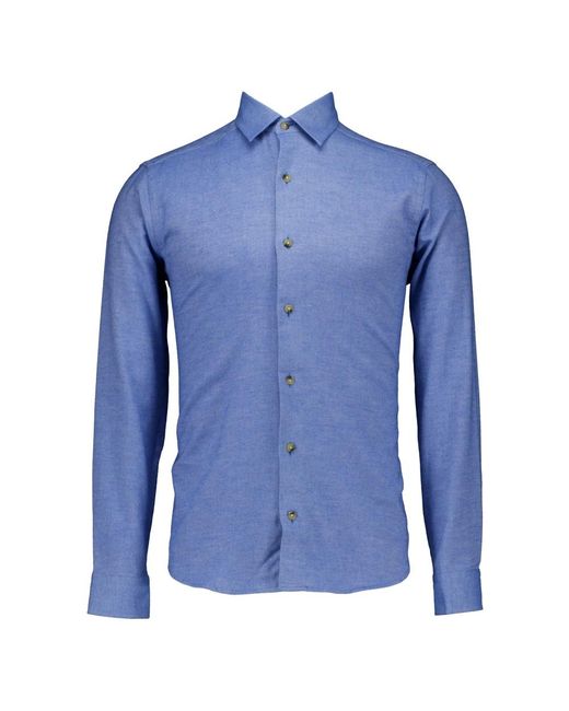 Eton of Sweden Blue Casual Shirts for men